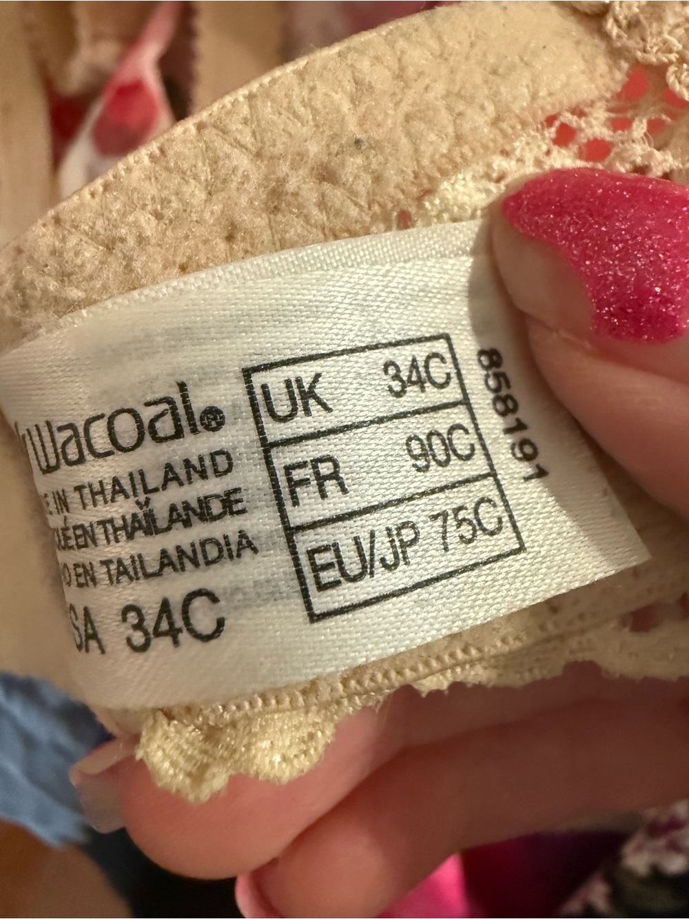 Wacoal  Bra in Nude - 34C - Picture 4 of 5